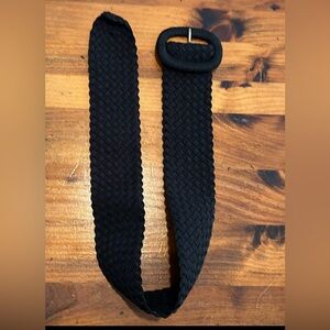 Lilly Pulitzer soft dress belt. One size. Dark black. Excellent condition